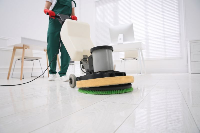 Local Floor Polishing pros at work